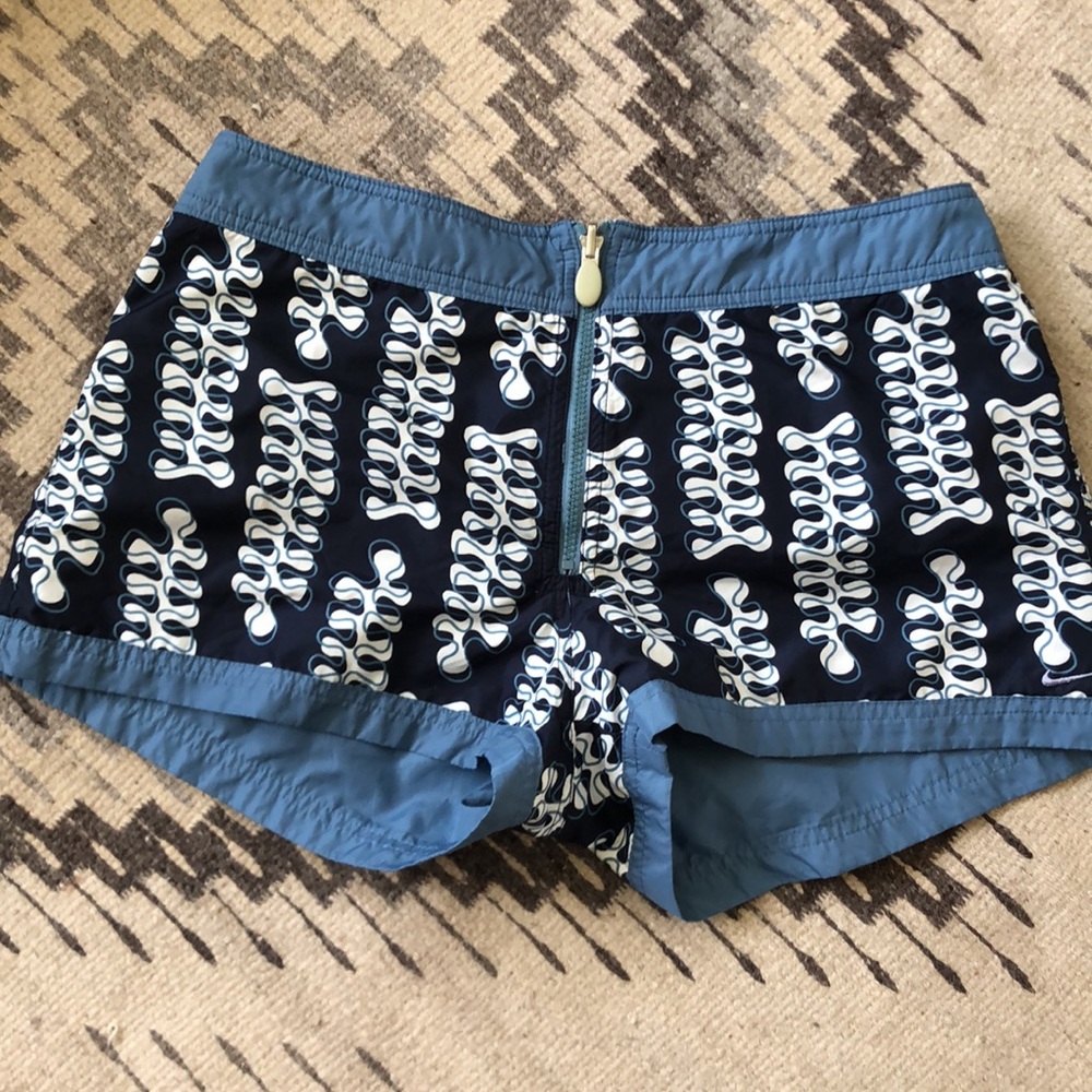 Nike Reversible Zip Board Shorts in Blues Sz Missing